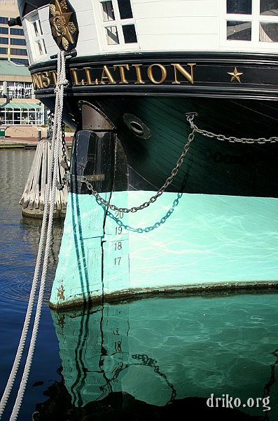 IMG_8309.JPG - A view of the U.S.S. Constellation in Baltimore's Inner Harbor